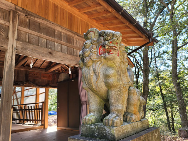 丸山神社の狛犬